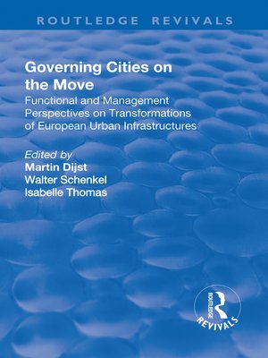 cover image of Governing Cities on the Move
